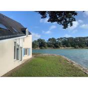 Holiday home with sea view and panoramic view, Larmor-Baden