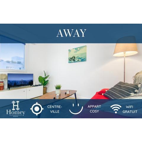 Homey AWAY - Centre-ville / Au Calme / Proche des transports pour Genève