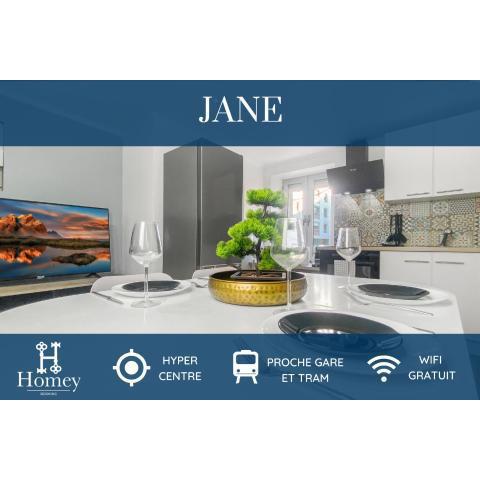 HOMEY JANE - New/Hyper centre/Proche gare et tram/wifi gratuit