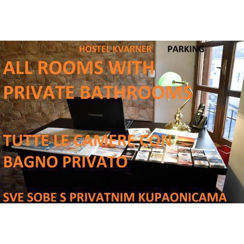 Hostel Kvarner-Private Rooms with private bathrooms