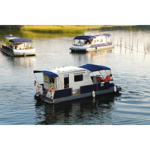 Houseboat on the Peene Demmin