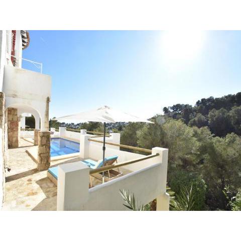 Ibiza style Villa in Moraira with Private Pool