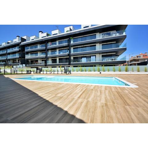 Impresionante apartamento con piscina en Sanxenxo