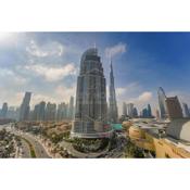 KeyHost - Spacious 2BR - Full Burj Khalifa View Downtown - K1570