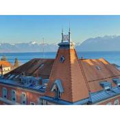 Lausanne Ouchy, Penthouse with terrace and breathtaking views!