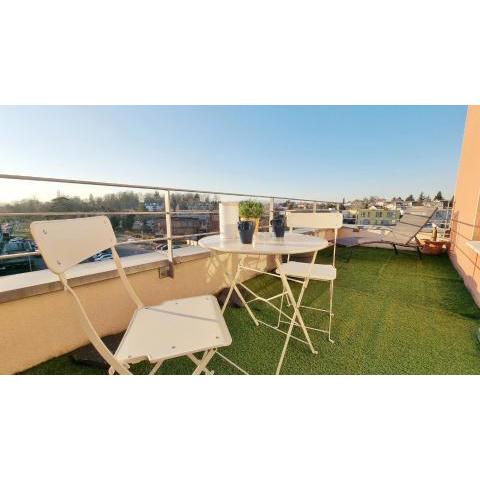 Le SMART - Parking - Terrasse - Wifi - Mulhouse - Relax BNB