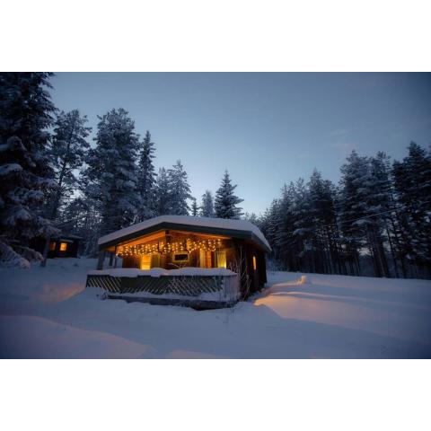 Log Cabin, forrest , sea view, north Sweden.