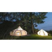 Lovely 6 person Lotus Belle Tents The Wye Valley