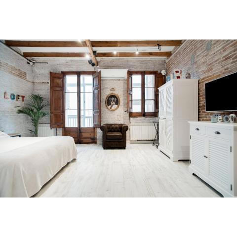 Lovely loft near Barcelona center