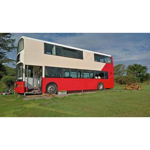 Lovingly converted self catering Double Decker Bus