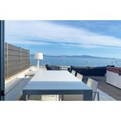 Luxe penthouse centrum l'Escala 300m STRAND-8PAX WiFi 2Parking