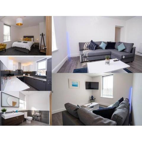 Luxurious 1 Bedroom Central Apartment. Sleeps 4