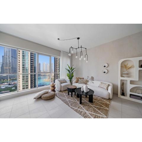 Luxury Apartment with Burj Khalifa View in Downtown