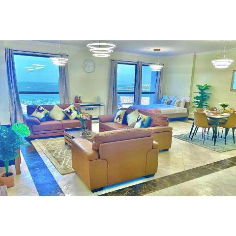 Luxury Casa - Atlantic Sea View Holiday Apartment 3-Bedroom Suite - JBR Beach