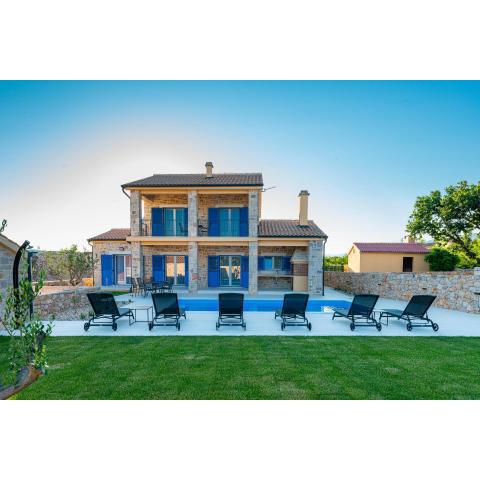 Luxury Stone Villa BANOVI with heated pool