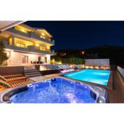 Luxury Villa Lovric with private heated pool, Jacuzzi, Sauna and private tavern