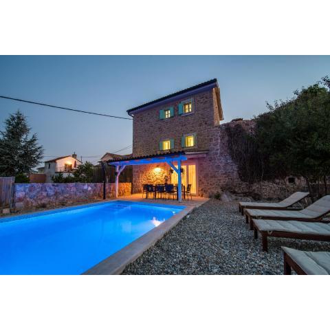 Luxury villa with a swimming pool Risika, Krk - 17394