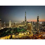 Magnificent 3BR with Full Burj Khalifa & Fountain view