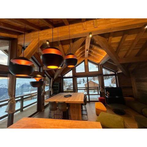 Magnifique chalet sur les pistes, le Paradis c'est ici !