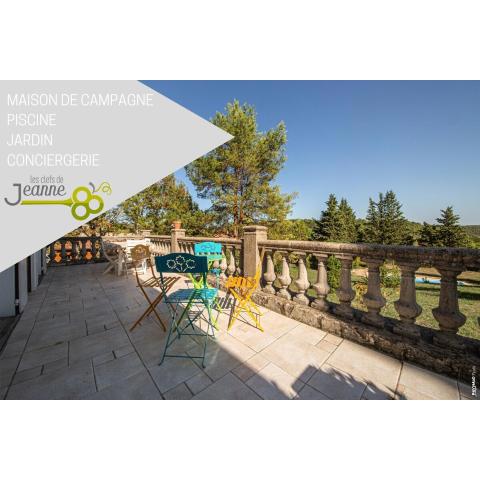 Maison de Campagne -Piscine - Jardin - 120m2