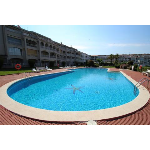 MAURICI BJ2 - Apartamento en Empuriabrava con piscina comunitaria