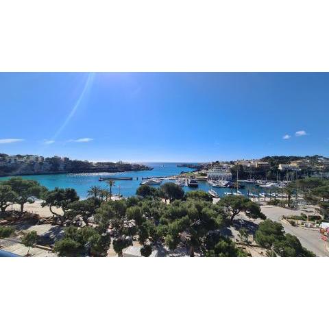 Meerblick Apartment 2 -Hafen Porto Cristo 120 m zum Strand