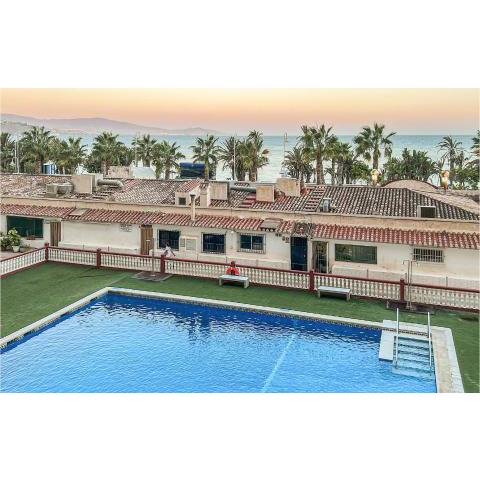 Nice Apartment In Velilla-taramay With Wifi, Swimming Pool And 1 Bedrooms