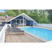 Nice Home In Knebel With Sauna, Wifi And Outdoor Swimming Pool