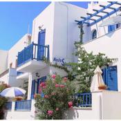 Nostos Studios in Naxos rooms at Saint George beach accommodations at Agios Georgios apartments at Chora town lodging