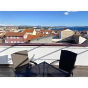 One bedroom appartement with sea view and furnished terrace at Vodice