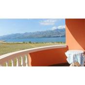 One bedroom appartement with sea view enclosed garden and wifi at Razanac