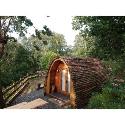 Owl Hut Cosy Ensuite Pod Snowdonia Coast Sleeps 2