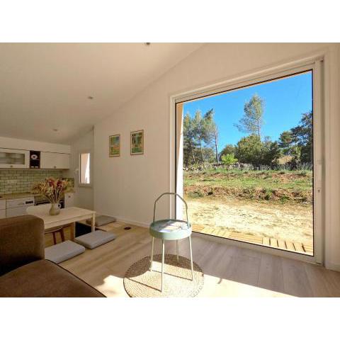 Paisible gîte moderne avec vue sur le Luberon