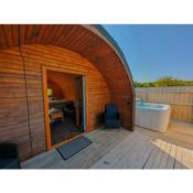 Pond View Pod with Hottub 2