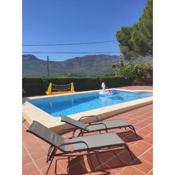 Private 2 bed villa overlooking Jalon Valley. Private Pool