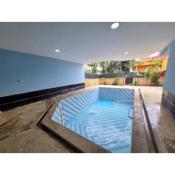 private villa with swiming pool.