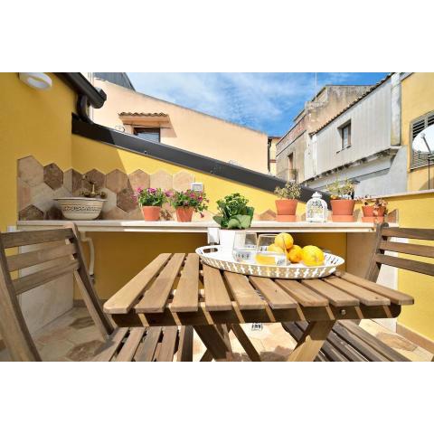 Ragusa exclusive flat with terrace & BBQ