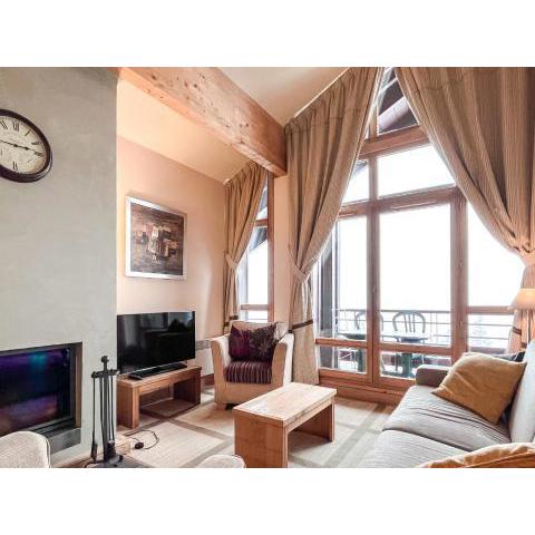 South facing 2-bed apartment with fireplace, Terrasses dEos