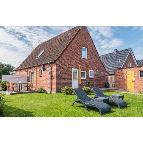 Stunning home in Friedrichskoog with 3 Bedrooms, Sauna and WiFi