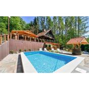 Stunning home in Klenovnik with Private swimming pool, 3 Bedrooms and Sauna