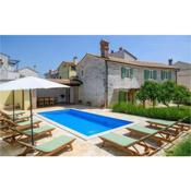 Stunning home in Krnica with 4 Bedrooms, WiFi and Private swimming pool