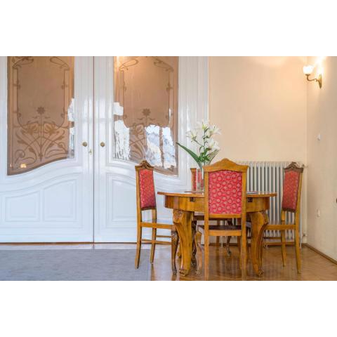 Stunning spacious art nouveau apart , grand piano