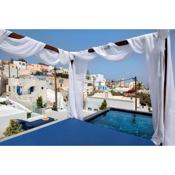 Stunning Villa private hot tub in Thera Santorini