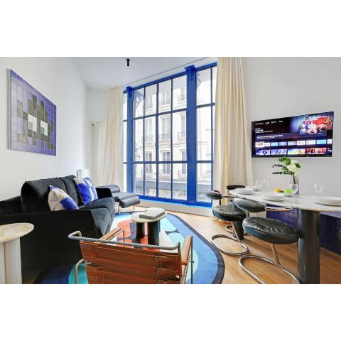 Stylish parisian Loft 1BR6P - Sentier City Center