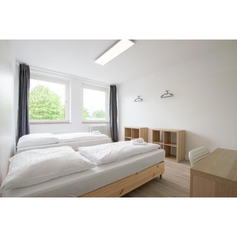 T&K Apartments 6 and 10 Room Apartment in Neuss for big Groups 15km to Fair DUS