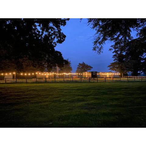 The Shepherds Huts at Ormesby Manor