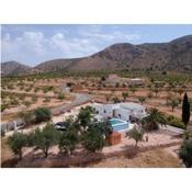 Traditional Spanish cave house in Alguena