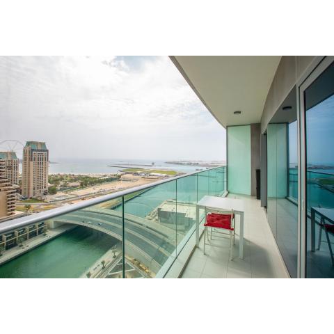 Ultra modern 1BD in Damac Heights Marina