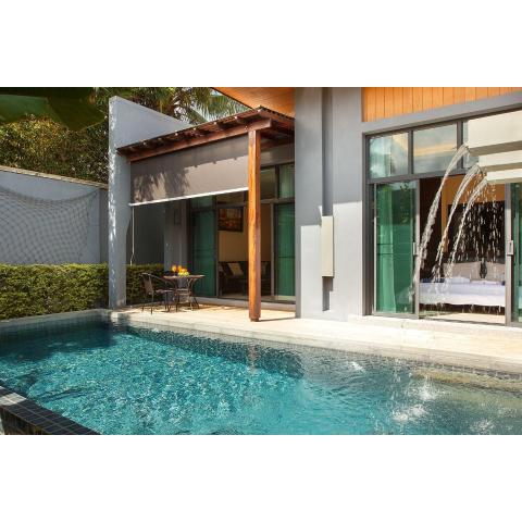 VILLA ARUHE | 2 Bedroom Private Pool Villa in Popular Onyx Villas | 3 min to Naiharn Beach