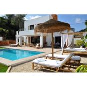 VILLA AZURO Spectacular IBIZA style Villa with heated private pool near PADEL court